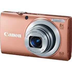 Canon Powershot A4000 Is 16mp Digital Camera With 8x Optical Zoom-pink (6151b001) -