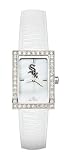 Chicago White Sox Ladies Allure Watch White Leather Strap