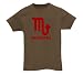 Scorpio - Juniors/Girly T-Shirt, Brown, X-Large