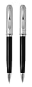 Cross Athens Blck Lacquer & Chrome Ballpoint and .07mm Pencil Set, Black (AT0261GC-4)