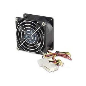 Vantec Tornado TD8038H 80x80x38mm Double Ball Bearing High Performance Case Fan Black