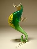 Blown Glass Art Sea Life Animal Figurine SEAHORSE