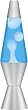 Lava Lite 20 oz Lava Lamp - White/Blue/Silver