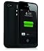 Mophie Juice Pack Plus Case and Rechargeable Battery for iPhone 4 & 4S Retail Packaging (Black)...