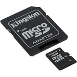 Professional Kingston MicroSDHC 4GB (4 Gigabyte) Card for Garmin Oregon 550t with custom formatting and Standard SD Adapter. (SDHC Class 4 Certified)