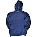 Blue Banana Navy Zipped Hoodie