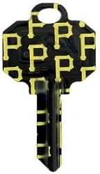 Pittsburgh Pirates Schlage SC1 House Key