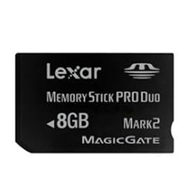 Lexar Media 8gb Memorystick Pro Duo (lmspd8gbbsbna) -