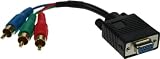 VGA RGB Adapter Kabel Buchse an 3x Cinch St - Adapter