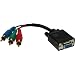 VGA RGB Adapter Kabel Buchse an 3x Cinch St - Adapter