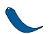 American Swing Blue Polymer Strap Swing Seat