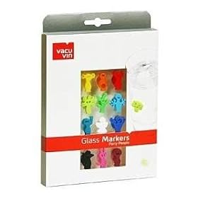 Vacu Vin Glass Markers Set of 12