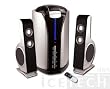 iceTech Echo A-690 - 2.1-channel PC multimedia speaker system - 55 Watt (total) - black, silver