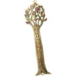 5 Hand Painted Seasons Tree Mezuzah by Quest Gifts