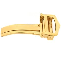 Deployment Buckle Gold plated 16mm