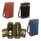Estate Deluxe One Bottle Wine Tote - Black