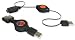 Electronics : Puregadgets HTC Touch Find Retractable USB Sync-N-Charge Cable