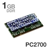 Ultra Memory 1 GB SO DIMM 200 pin DDR 333 MHz / PC2700 unbuffered non ECC 31LCFlQixsL. SL160 Ultra Memory 1 GB SO DIMM 200 pin DDR 333 MHz / PC2700 unbuffered non ECC