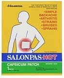 Salonpas Pain Relieving Patch Hot 50 Pack Box of Large Size Salonpas Pain Relieving Patch Hot 50 Pack Box of Large Size