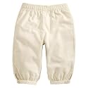 Newborn pure cotton corduroy trousers cream 9m