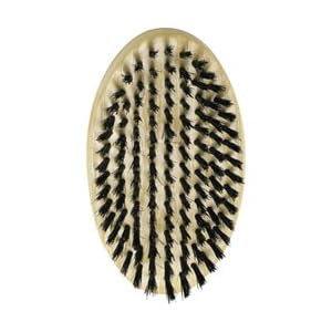 Swissco Oakwood Men's Military Boar Bristle Club Brush 1 ea