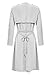 Meaneor Women's Long Waterfall Draped Coat Belt Long Sleeve Jacket Cape Cardigan