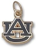 Auburn Tigers AU 3/8 Enamel - 14KT Gold Jewelry