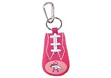 NFL Denver Broncos Breast Cancer Awareness Ribbon Pink Football Keychain