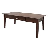 Winsome Wood Rochester Coffee Table with one Drawer Shaker