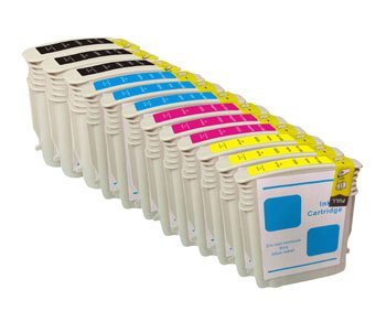 Click to see more detail HP Remanufactured 88XL ink cartridges: Three each of Black, Cyan, Magenta, and Yellow HP Remanufactured 88XL ink cartridges: Three each of Black, Cyan, Magenta, and Yellow