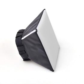 Universal Foldable Flash Diffuser Soft Box For Canon 580EX, 550Ex, 540EZ, 430EZ