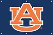 Auburn Tigers Indoor/Outdoor Fan Banner 3 ft x 2 ft NCAA College Athletics Fan Shop Sports Team Merchandise