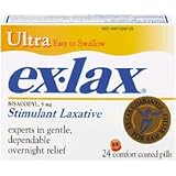 Ex Lax Ultra Tablets 24 Ea Ex Lax Ultra Tablets 24 Ea
