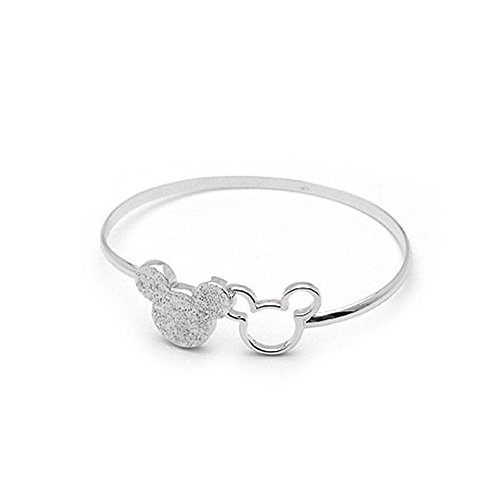 1 X Fashion Women Jewelry Solid 925 Sterling Silver Dolphin Bangle Bracelet Gift