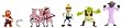 Shrek Forever After: Shrek and Storybook Characters Swamp Mini Figures