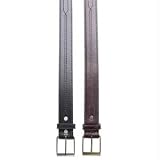 1.5 in. Casual Belt Detailed Black L