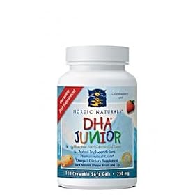 Nordic Naturals-DHA Junior Omega-3 Supplement, 180ct (Compare To Children's DHA Formula)