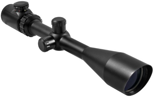 NcStar Freedom Series Full-Size 4-16X50 Scope with Mil-Dot Ill. Reticle (Black,Red/Green,Green)