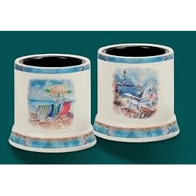 Electric Jar Candle Melter - Beach Scene by SHOPZEUS