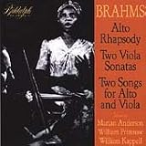 Brahms: Viola Sonatas Nos 1 & 2/Two Lieder, Op.91