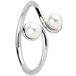 Sterling Silver 925 Synthetic PEARL Toe Ring