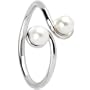 Sterling Silver 925 Synthetic PEARL Toe Ring