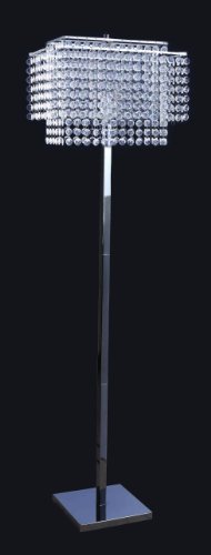 Crystal Standing Floor Lamp Light Classic Modern Lighting 6832 On Sale