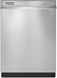 Whirlpool : GU2475XTVY 24 Fully Integrated Dishwasher with 6 Automatic Cycles Stainless Steel