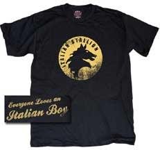 Rocky Italian Stallion Everyone loves an Italian Boy t-shirt black