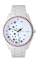 Betsey Johnson Women's Sweetie Pie Collection White Dial Bracelet Watch #BJ4156