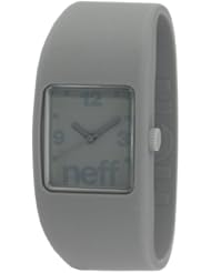 Neff Womens F11703-S/M-Grey Sleek Bandit Grey Watch