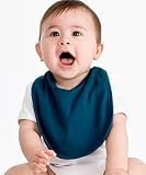 American Apparel Organic Infant Baby Rib Bib, Galaxy, One Size