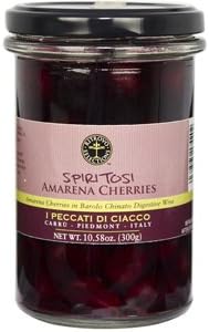 Spiritosi Amarena Cherries in Chianto Digestive Wine 300g