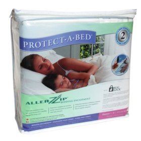 AllerZip Waterproof Bed Bug Proof Zippered Bedding Encasement, Queen DEEP Size (Fits 13 - 18 in. H)